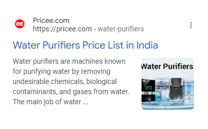 water purifier