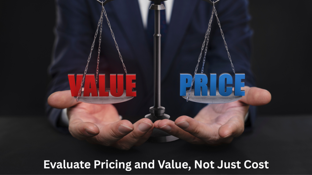 "Value outweighing cost in digital marketing investment"