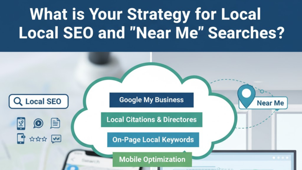 What is Your Strategy for Local SEO and "Near Me" Searches? \ Digital Marketing Services Near Me