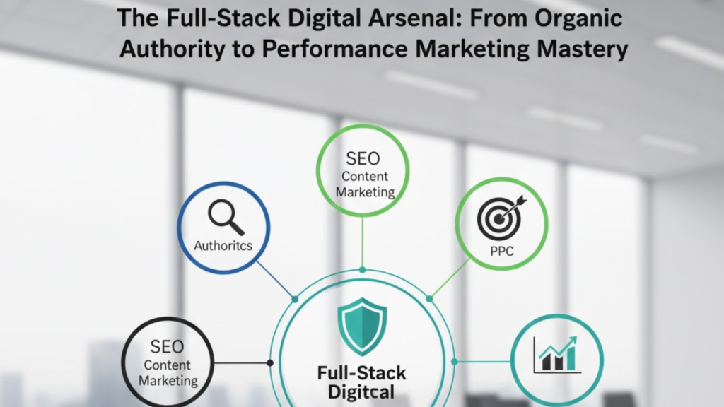 The Full-Stack Digital Arsenal: From Organic Authority to Performance Marketing Mastery | Business Growth Marketing Company 
