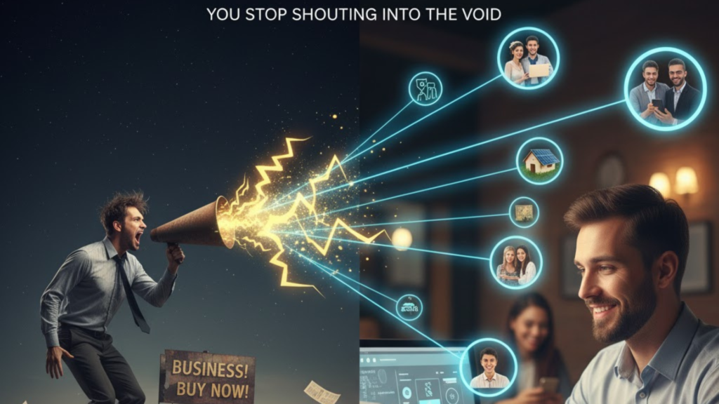 You Stop Shouting into the Void and Start Talking to Buyers | benefits of digital marketing
