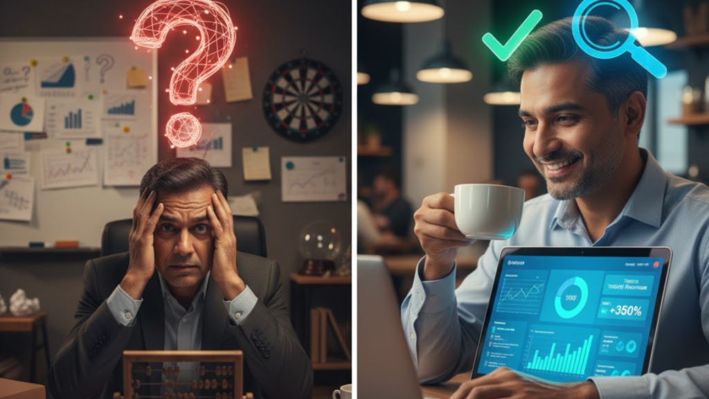 You Stop Guessing and Start Knowing