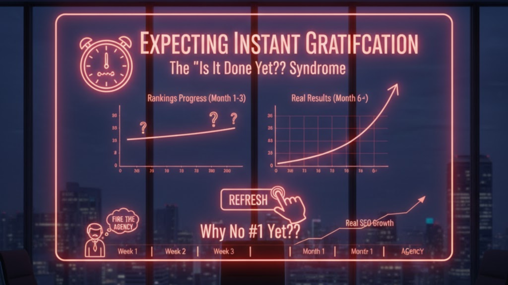 Expecting Instant Gratification (The "Is It Done Yet?" Syndrome)