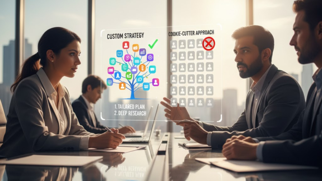 Custom Strategy vs. 'Cookie-Cutter' Approach