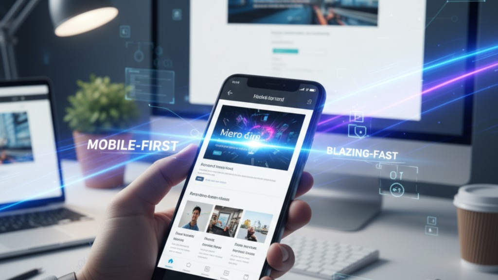 The Imperative of Mobile-First, Blazing-Fast Performance | website design & digital services