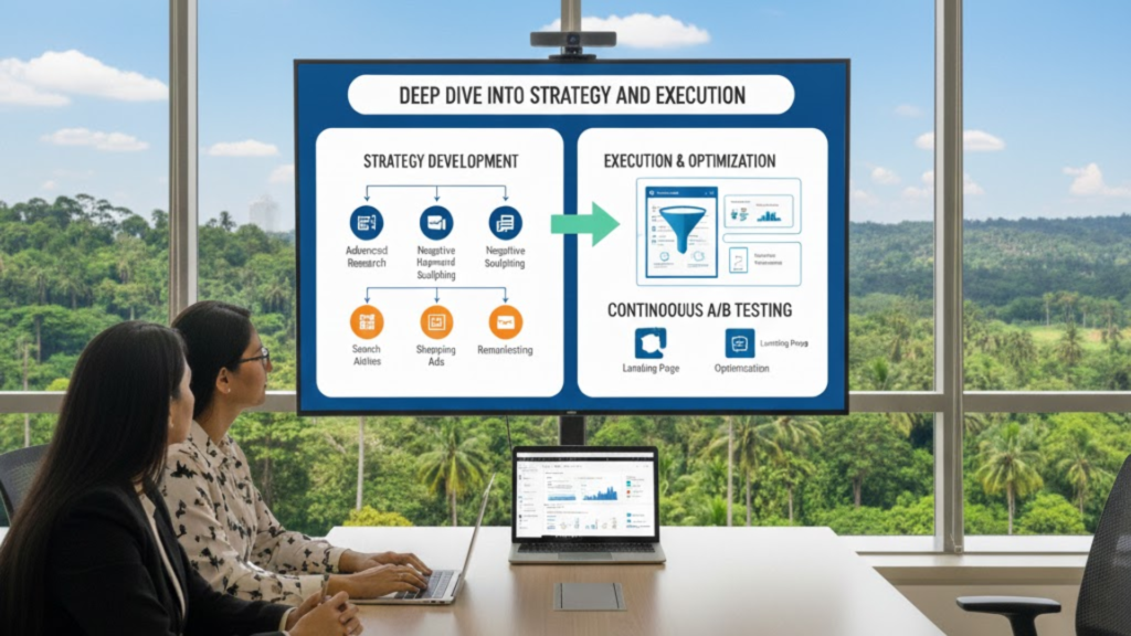 Deep Dive into Strategy and Execution | google ads company in Jaipur 