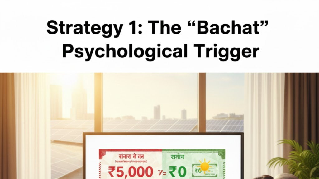 Strategy 1: The "Bachat" (Savings) Psychological Trigger | Facebook Ads for solar leads