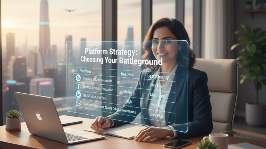 Platform Strategy: Choosing Your Battleground to Generate Leads Online