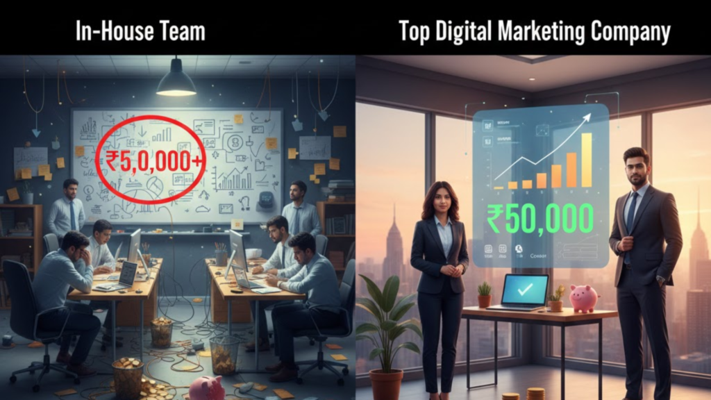 The Financial Reality: Why Outsourcing is Cheaper | top digital marketing company