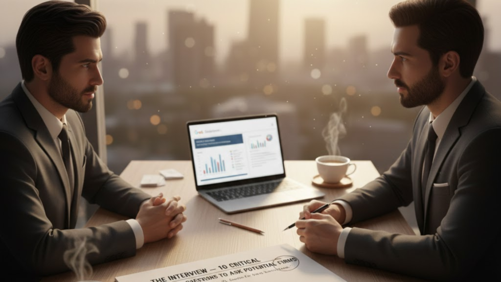 The Interview – 10 Critical Questions to Ask Potential Firms
