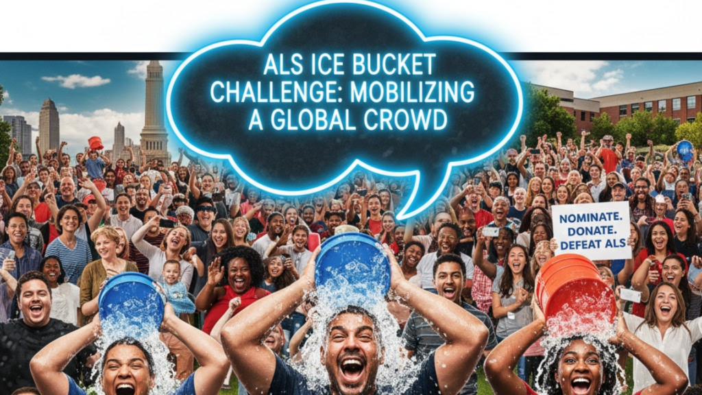 ALS Ice Bucket Challenge – Mobilizing a Global Crowd (Grassroots & Institutional Support)