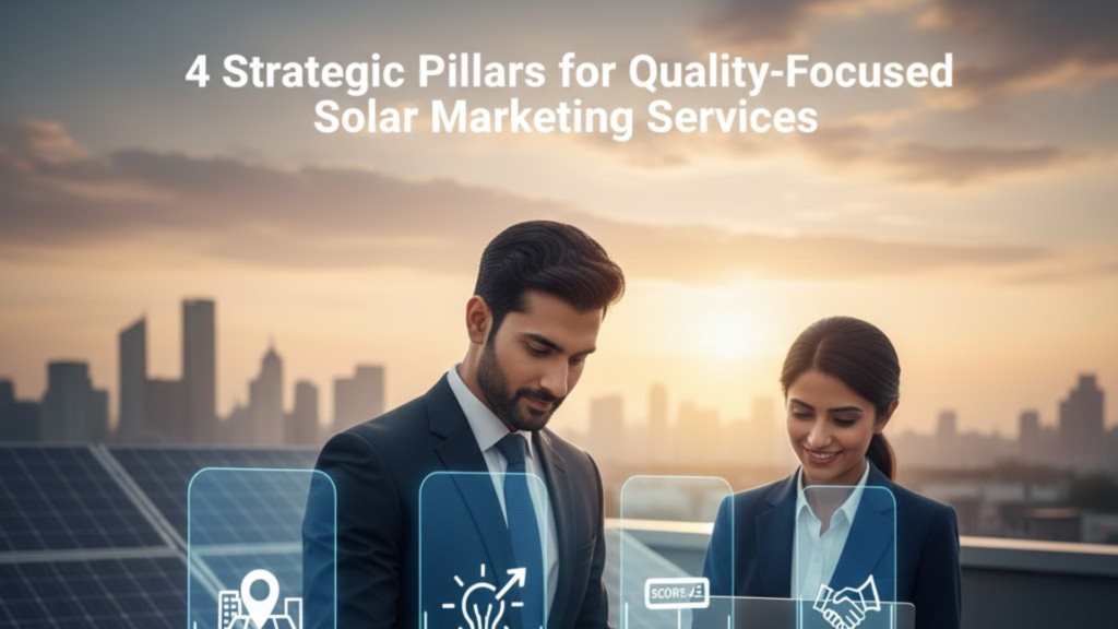 4 Strategic Pillars for Quality-Focused Solar Marketing Services