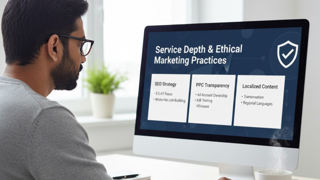 Service Depth and Ethical Marketing Practices | top online marketing companies