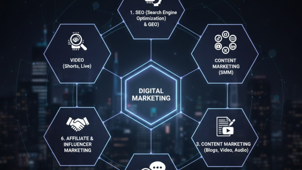 The 7 Pillars of Digital Marketing (Deep Dive) | what is digital marketing