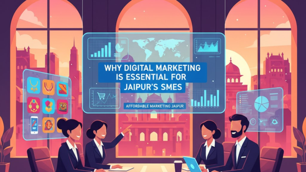 Why Digital Marketing Is Essential for Jaipur’s SMEs in 2026 (Choosing an Affordable Digital Marketing Agency in Jaipur)