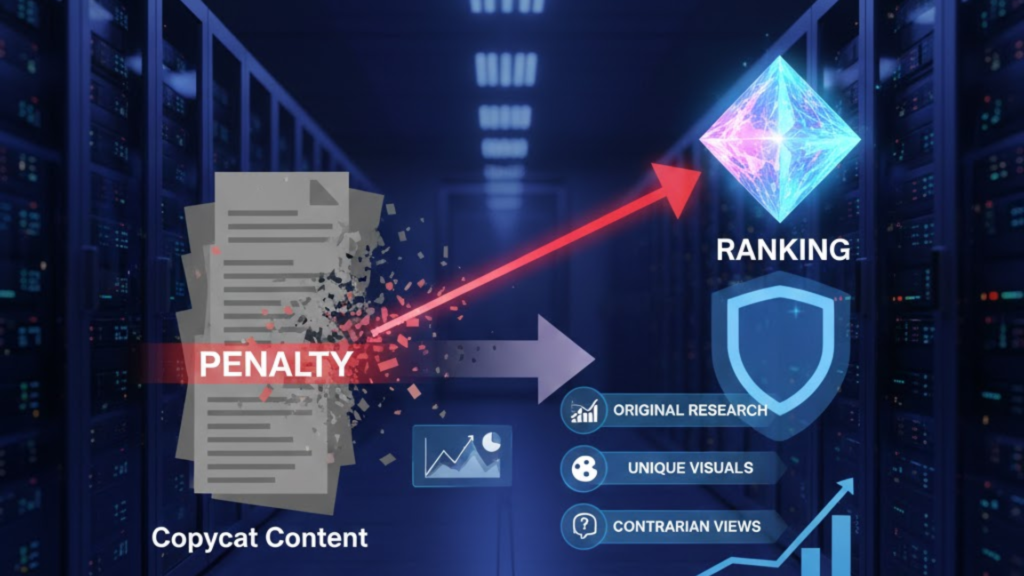 The "Information Gain" Factor: Why Originality is Non-Negotiable| Google ranking strategy 2026