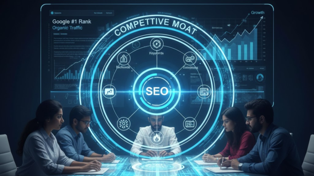 Deep Dive: SEO as a Competitive Moat | best internet marketing company for small business