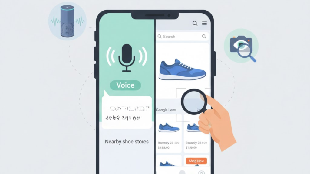 Voice and Visual Search Optimization