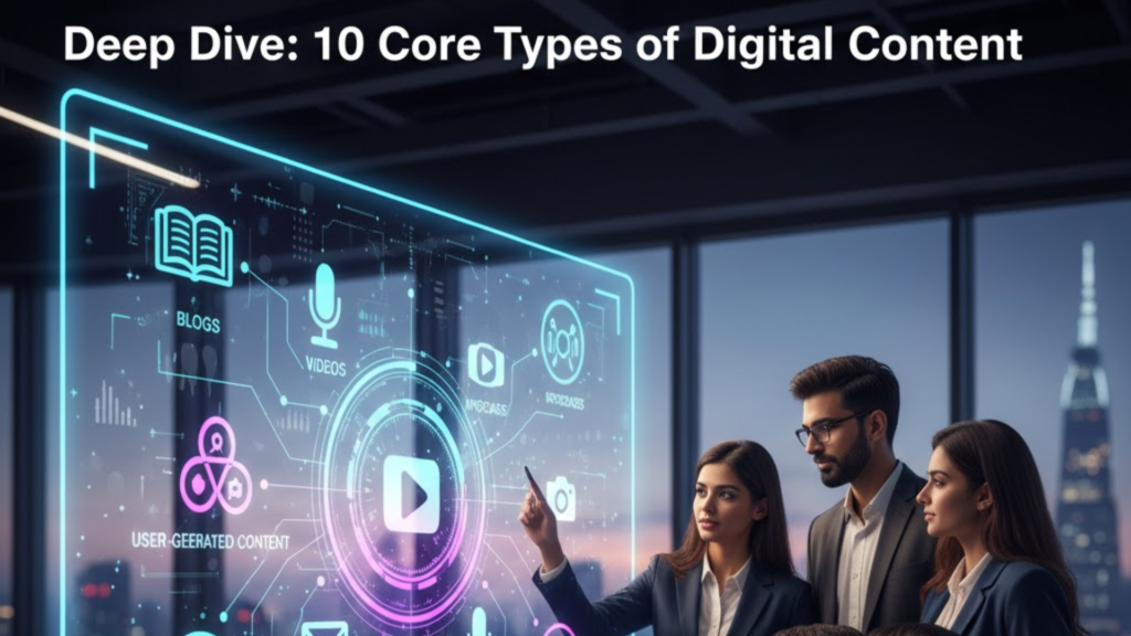 Deep Dive: 10 Core Types of Digital Content