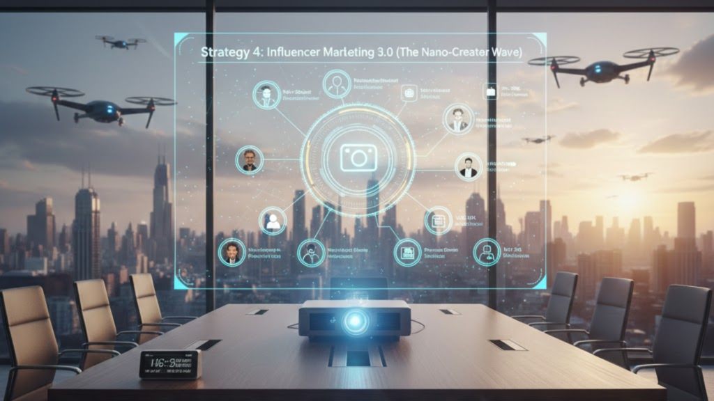 Strategy 4: Influencer Marketing 3.0 (The Nano-Creator Wave)