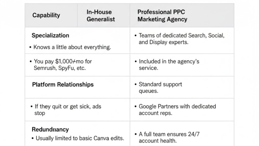 In-Depth Comparison: Agency vs. In-House