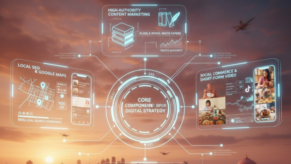Core Components of a Winning Jaipur Digital Strategy