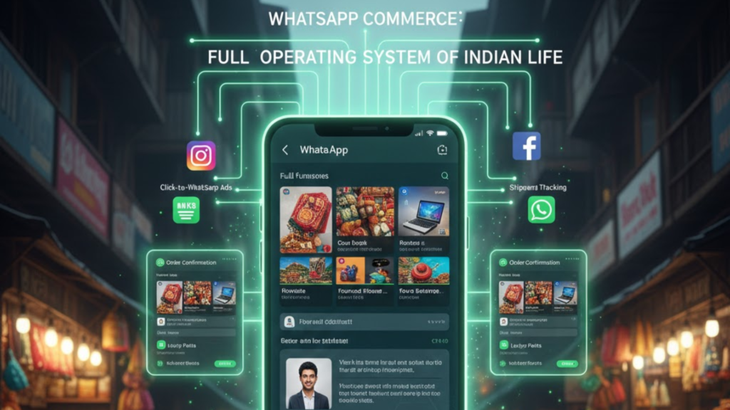 WhatsApp Commerce: A Core Pillar of Digital Marketing Strategies India 2026 and the Operating System of Indian Life