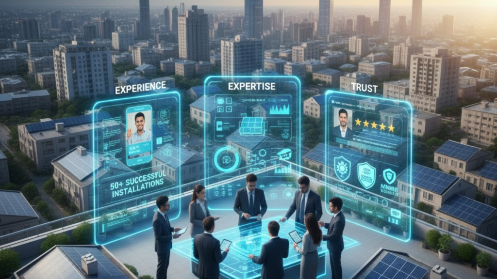 How a Solar Digital Marketing Agency Uses Content as a Sales Tool to Establish E-E-A-T