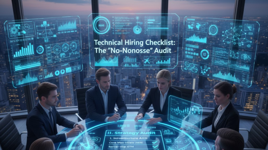 Technical Hiring Checklist: The "No-Nonsense" Audit
