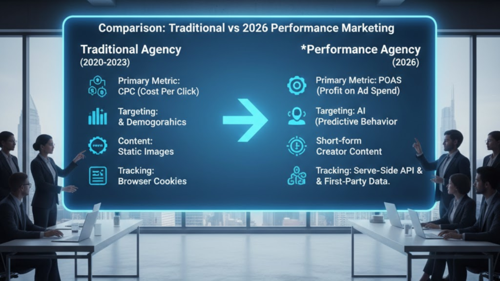 Comparison: Traditional vs. 2026 Performance Marketing