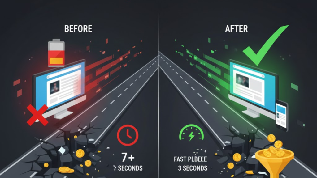 Page Speed: The Silent Killer of Conversions for Any Internet Marketing Company