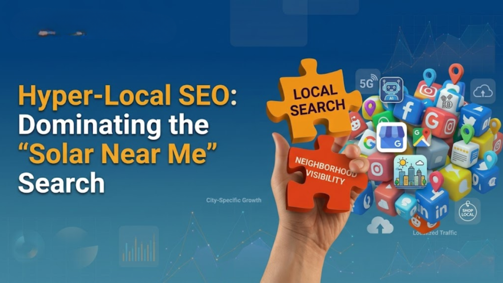 Hyper-Local SEO: Dominating the "Solar Near Me" Search