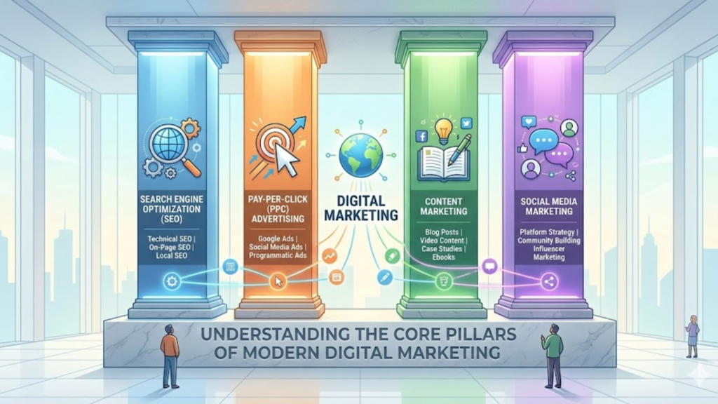 Understanding the Core Pillars of Modern Digital Marketing 