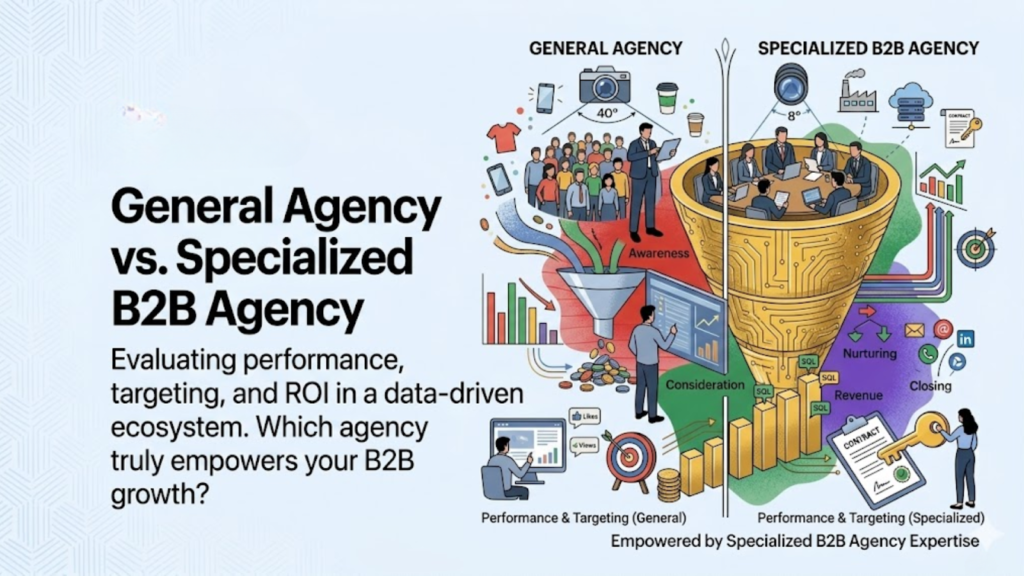 Comparison: General Agency vs. Specialized B2B Agency