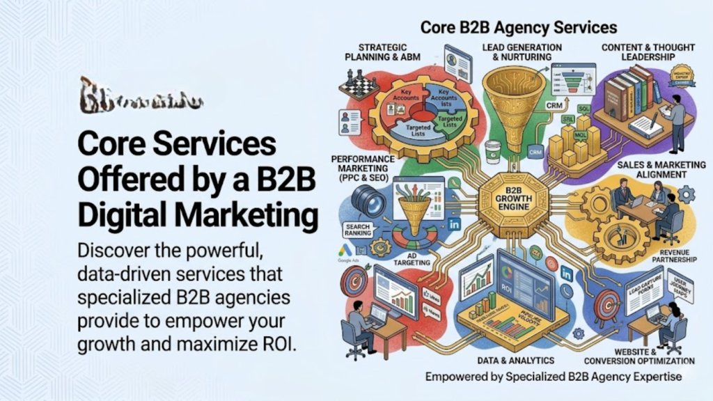 Core Services Offered by a B2B Digital Marketing Agency