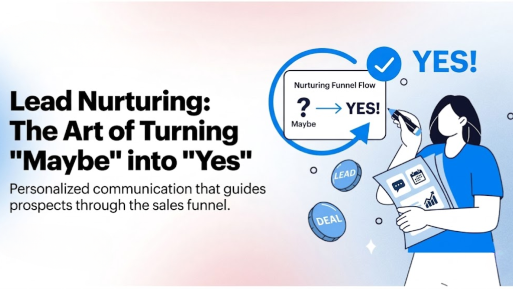 Lead Nurturing: The Art of Turning "Maybe" into "Yes"