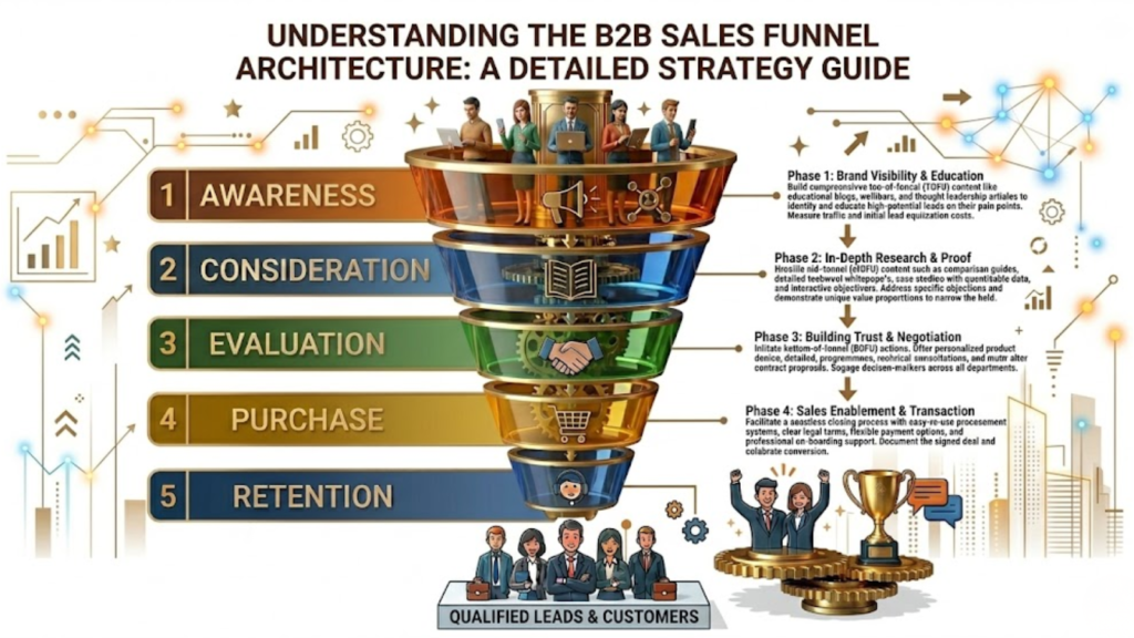 Understanding the B2B Lead Generation Sales Funnel Architecture