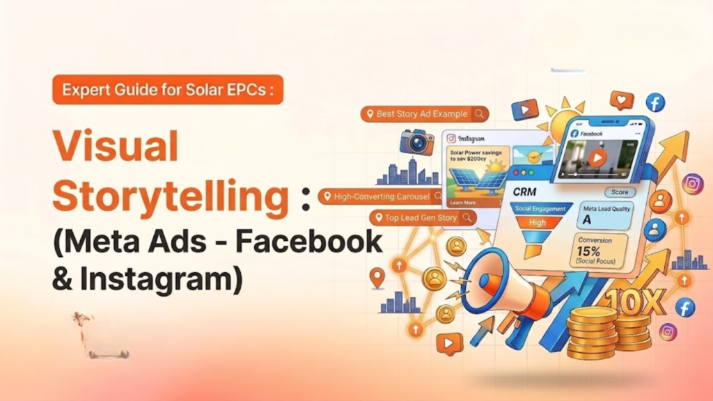 Meta Ads (Facebook & Instagram): Visual Storytelling | solar lead generation