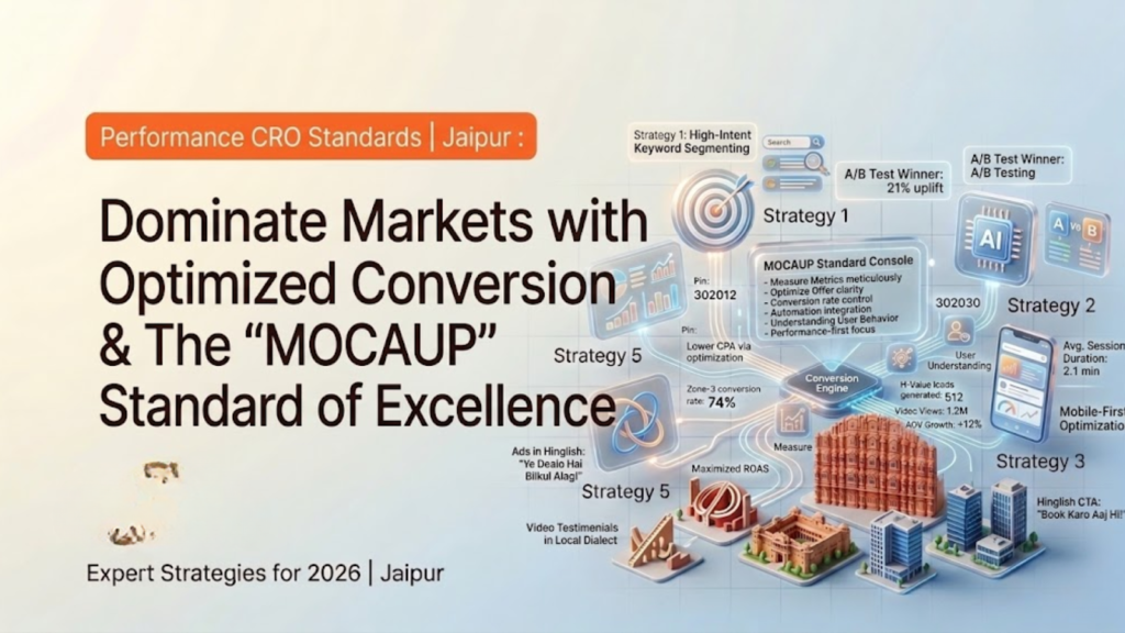 Conversion Rate Optimization (CRO) & The "MOCAUP" Standard of Excellence