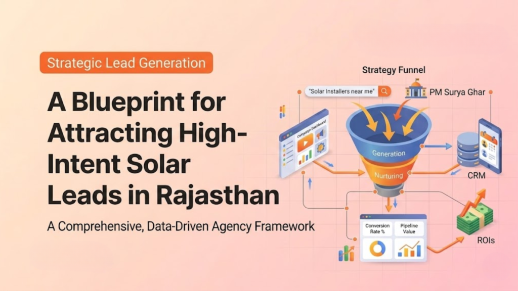 The Strategic Lead Generation Framework by a Google Ads Agency in Rajasthan