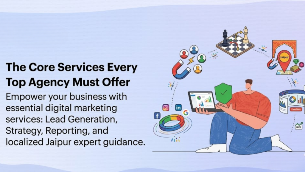 The Core Services Every Top Agency Must Offer | online marketing company in Jaipur