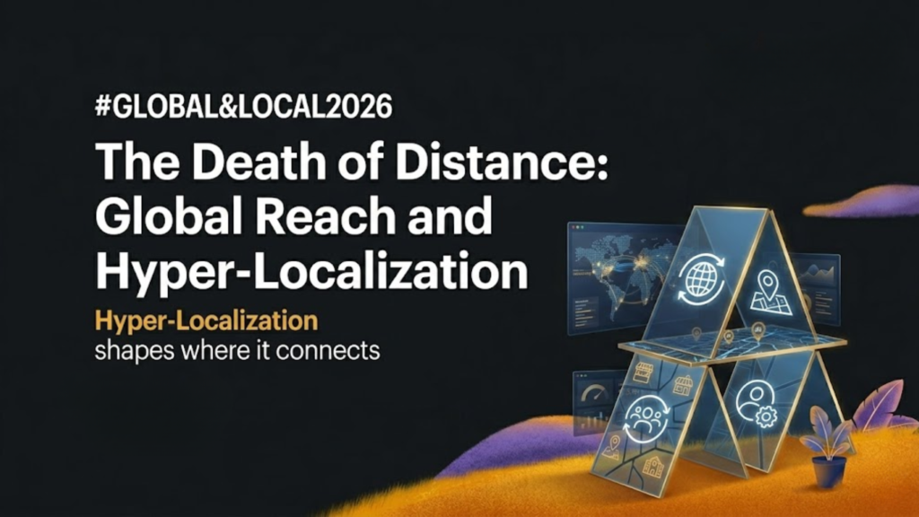 The Death of Distance: Global Reach and Hyper-Localization
