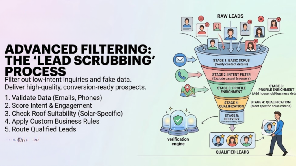 Advanced Filtering: The "Lead Scrubbing" Process | solar leads companies
