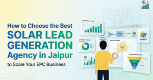 How to Choose the Best Solar Lead Generation Agency in Jaipur to Scale Your EPC Business | solar lead generation agency in jaipur