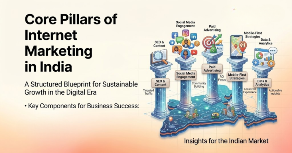 Core Pillars of Internet Marketing in India