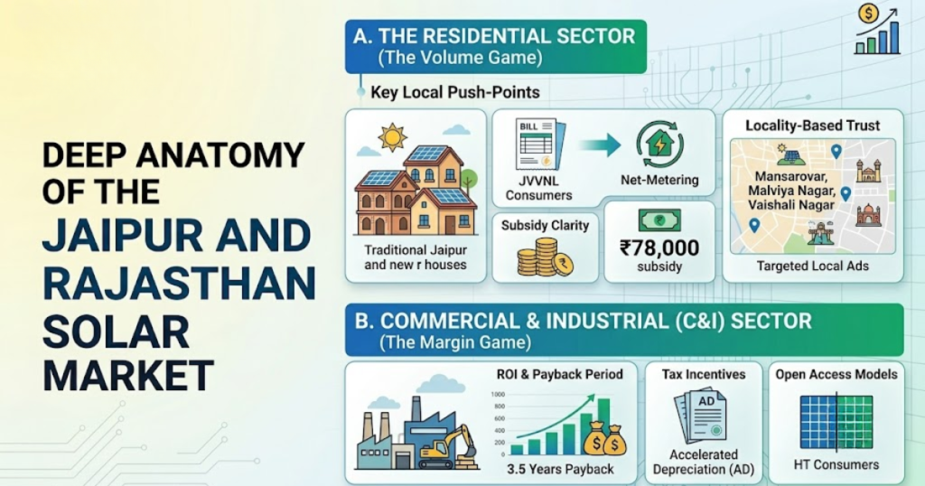 Deep Anatomy of the Jaipur and Rajasthan Solar Market | solar lead generation agency in jaipur