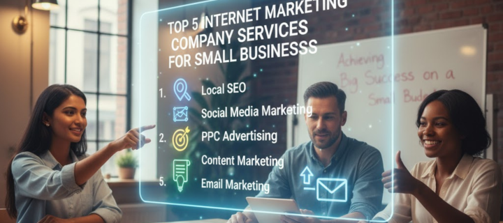 Top 5 Internet Marketing Company Services for Small Businesses: Achieving Big Success on a Small Budget
