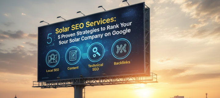 Solar SEO Services: 5 Proven Strategies to Rank Your Solar Company on Google