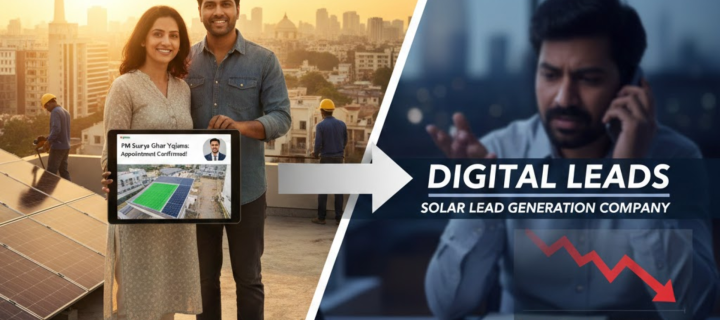 The Future of Solar Appointment Setting: How Digital Leads are Changing the Game in India