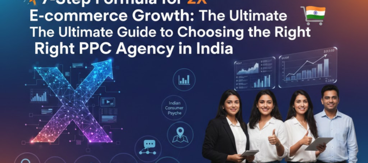 7-Step Formula for 2X E-commerce Growth: The Ultimate Guide to Choosing the Right PPC Agency in India